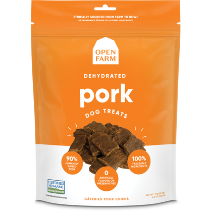 Open Farm Dehydrated Pork Dog Treats