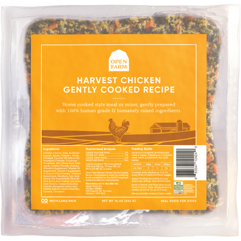 Open Farm Gently Cooked Harvest Chicken Recipe