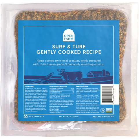 Open Farm Gently Cooked Surf & Turf Recipe