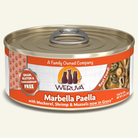 Weruva GF Marbella Paella for Cats 24/5.5 oz cans