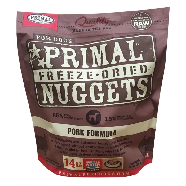 Primal Dog Freeze-Dried Pork Nuggets