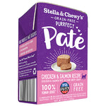 Stella & Chewy's Purrfect Chicken & Salmon Pate for Cats 12 x 5.5oz packs.