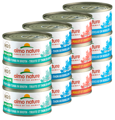 ALMO NATURE HQS NATURAL CAT - Rotational Pack 224 X 70 gram cans