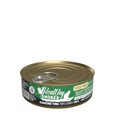 Healthy Shores Albacore Tuna Cat Food 24 x 100 gram cans