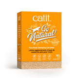 Catit! Go Natural!! Pea Husk Clumping Cat Litter - Vanilla 14L