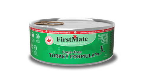 FirstMate's Can Free-Run Turkey for Cats 24 x5.5 oz.
