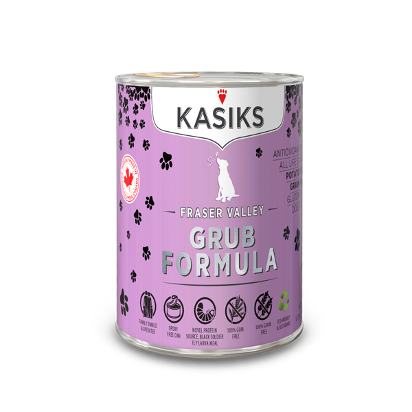FirstMate’s  Kasiks Fraser Valley Grub Formul for Dogs or Cats