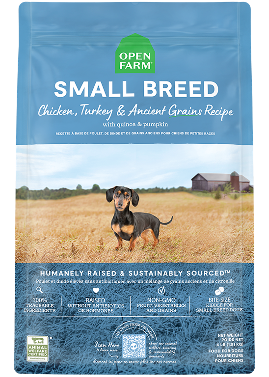 Open Farm Ancient Grain Recipe for Small Breed Dogs
