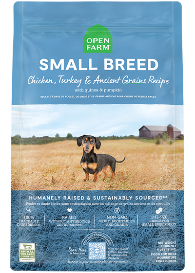Open Farm Ancient Grain Recipe for Small Breed Dogs