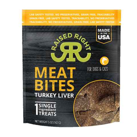 Raised Right - Turkey Meat Bites