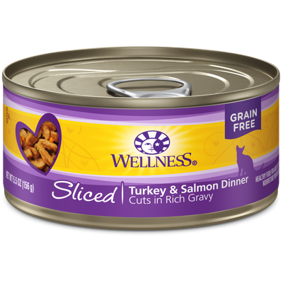Wellness Complete Health Sliced Turkey & Salmon Dinner 24 x 5.5 oz cans