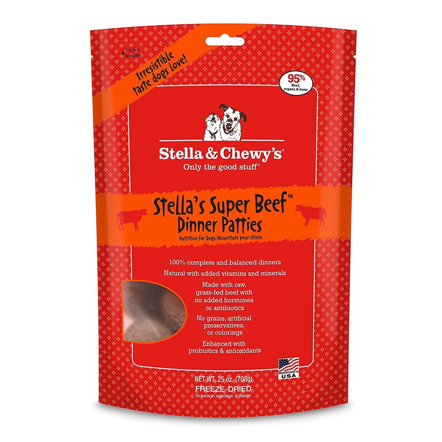 Stella & Chewy's Super Beef Freeze-Dried Dinner 25 oz