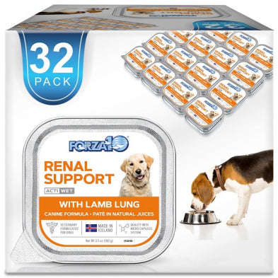 Forza10 Active Dog Renal Kidney Support Lamb Diet 3.5oz Cans