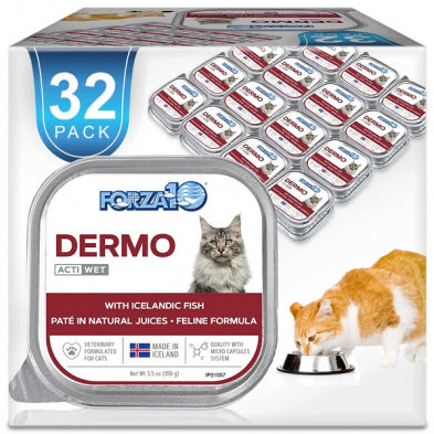 Forza10 Active CAT Dermo Fish Diet 3.5oz Cans