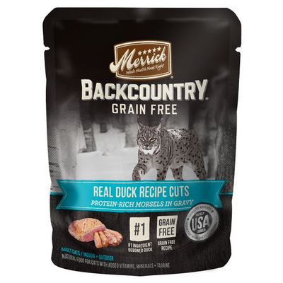 Merrick Backcountry Real Duck Cuts 24 x 3 oz pouches