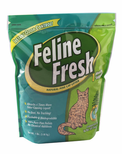 Feline Fresh Natural Pine Cat Litter 40 lbs ***cannot be sold by itself***