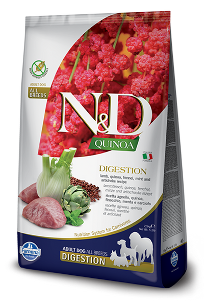 Farmina N&D - Digestion - Quinoa Lamb for Dogs 7kg