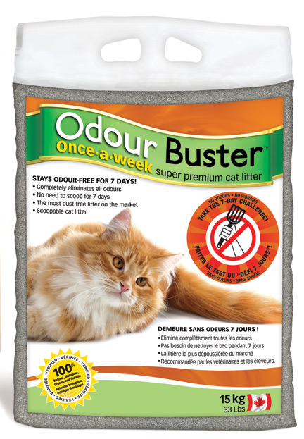 Odour Buster Organic Litter  14 Kg (please purchase two bags or another product)