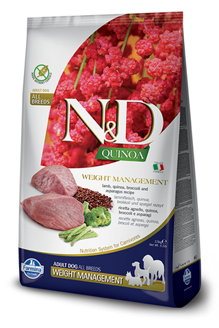 Farmina N&D - Weight Control - Quinoa Lamb for Dogs 7kg