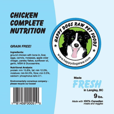 Happy Dogs Chicken Complete Nutrition Blend