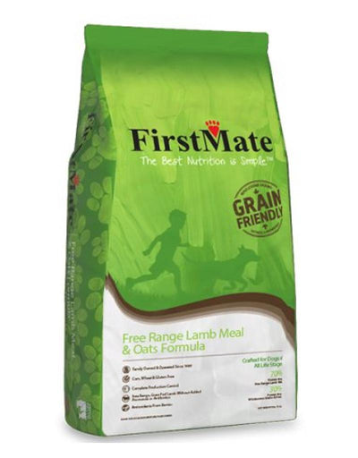FirstMate's Grain Friendly Free Range Lamb & Oats Formula 25 lbs
