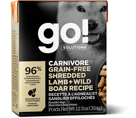 GO! Carnivore Shredded Lamb & Boar 12/12.5OZ