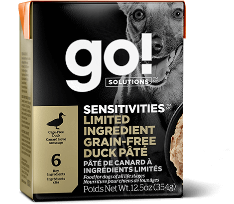 GO! SENSITIVITIES Duck Pate 12/12.5OZ