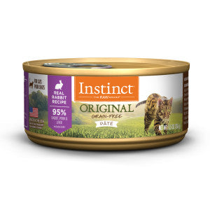 Nature's Variety Instinct Rabbit Formula for cats cans 12x5.5oz
