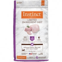 Nature's Variety Instinct Kibble Limited Ingredients for Cats Rabbit Formula 10 lbs. bag