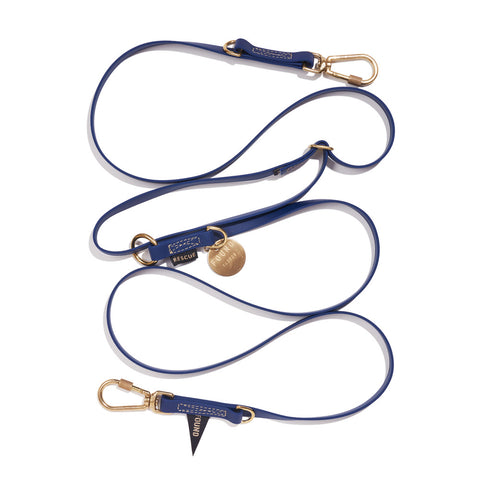 Found My Animal Water Resistant Adjustable Leash 7FT - Navy