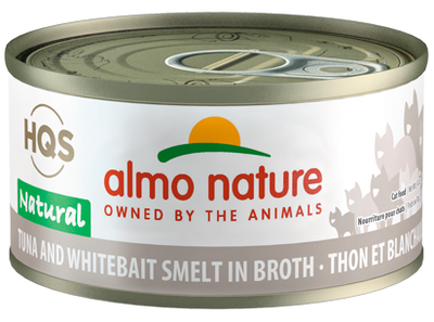 Almo Tuna & Whitebait Smelt in Broth 24/70GM | Cat